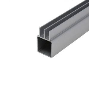 100-240-U Upper Sliding Door Track Tube for 1/4" Panel