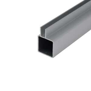 100-250-S Single Captive Extended Fin Extruded Aluminum Tube for 1/4" Panel by EZTube