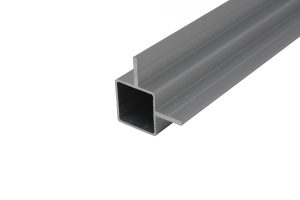 100-191 2-Way Fin Extrusion for 1/2" Flush Panel