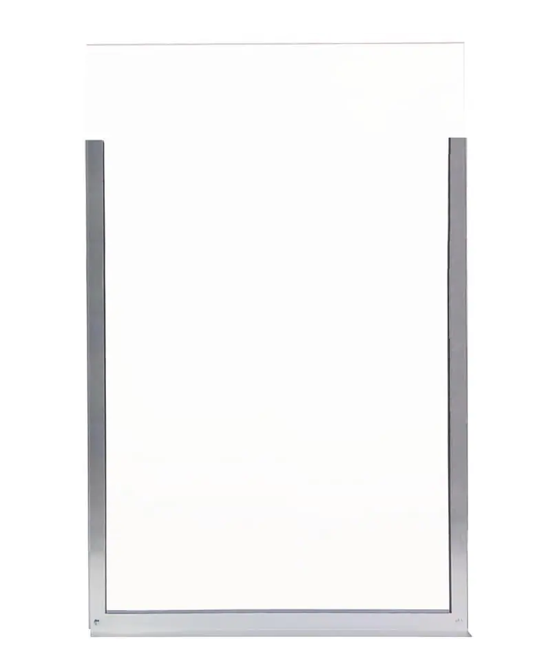 24" W x 36" H countertop sneeze guard