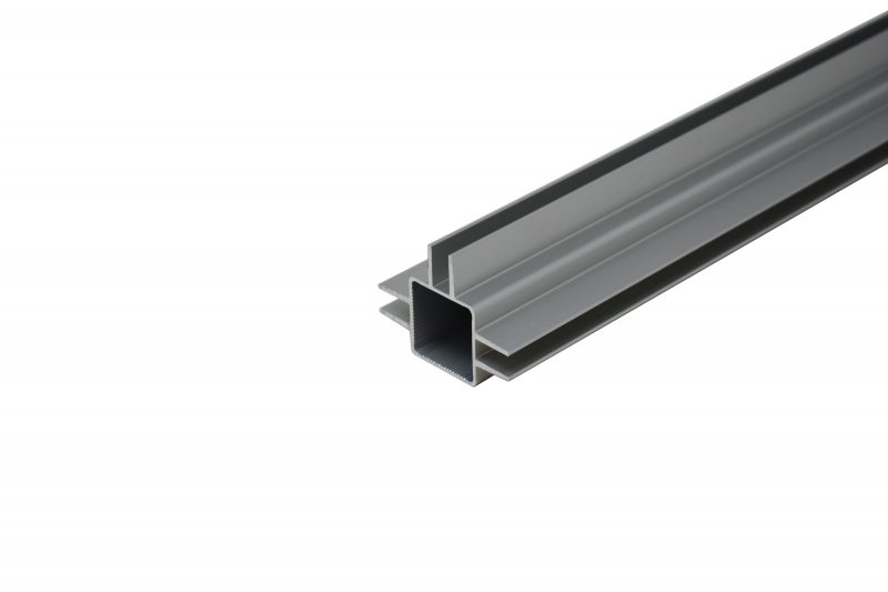 100-283-S 3-Way Extrusion (Centered) for 1/4 inch Captive Panel