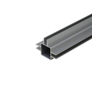 100-283-S 3-Way Extrusion (Centered) for 1/4 inch Captive Panel