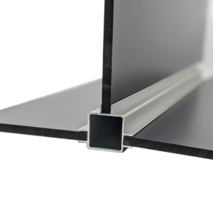 CAPTIVE EXTRUSIONS FOR 1/4 INCH PANEL