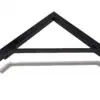 Gray and black steel structural support beams for square tube construction reinforcement by EZ Tube