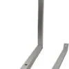 100-200-BK Steel structural support beams Black