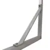 Steel structural support beams Gray with screws by EZTube global supplier of commercial and industrial boltless construction solutions