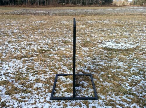 Modular target for target practice created using EZTube, the global supplier of advanced commercial and industrial framing solutions, for target practice. Available in aluminum, steel, stainless steel, steel core, and advanced composite materials