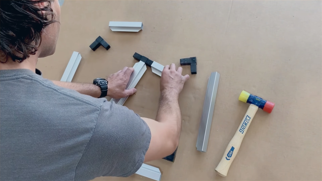 EZ Tube framing system easy assembly. EZTube is the global leader in advanced commercial and industrial framing solutions, superior metals, advanced composites, industrial supply, and boltless construction wholesale