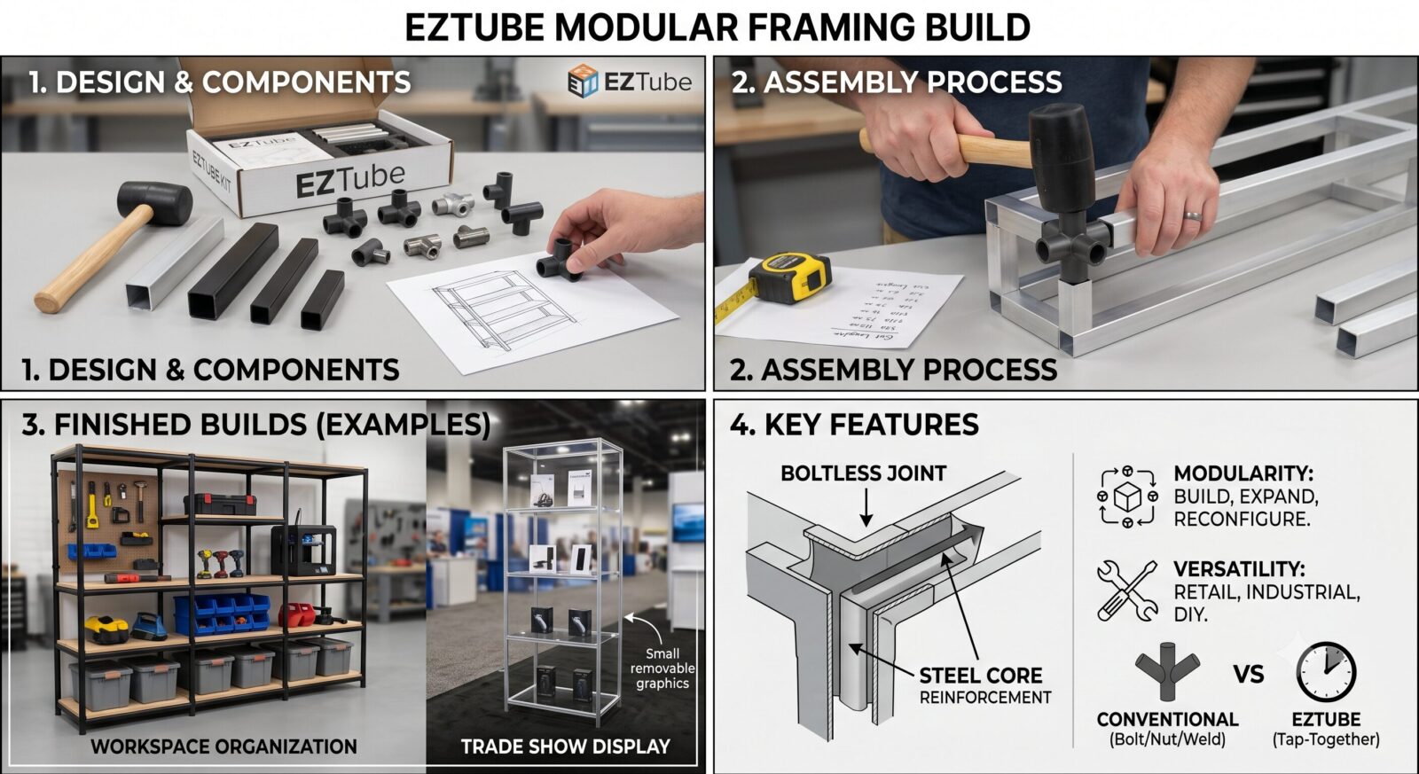 Ditch the Torch: Why EZTube is the Future of Modular Framing