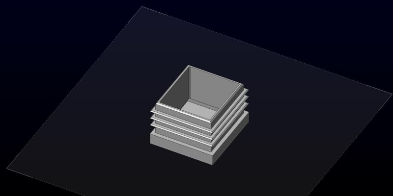 Plastic End Cap for Square Tube, Extrusion, Aluminum Frame Material - Image 10